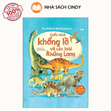 Sách Big Book - Cuốn Sách Khổng Lồ Về Các Loài Khủng Long | Nhà Sách Cindy