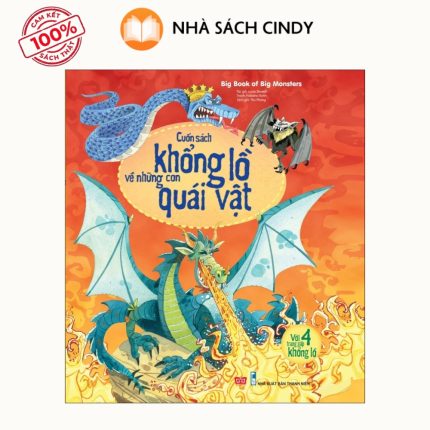 Sách Big Book Cuốn Sách Tương Tác Khổng Lồ Về Những Con Quái Vật | Nhà Sách Cindy