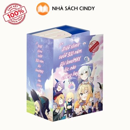 Boxset Diệt Slime Suốt 300 Năm, Tôi Levelmax Lúc Nào Chẳng Hay 2 (Tập 4,5,6) (Tặng 1 Móc Khóa + 1 Tờ Sticker + Bookmark) – Tác giả Morita Kisetsu | Nhà Sách Cindy