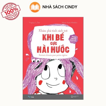 Sách Trắc Nghiệm Tính Cách Trẻ Tập 1: Khi Bé Cực Hài Hước | Nhà Sách Cindy