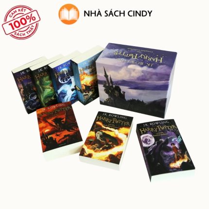 Harry Potter Box Set: The Complete Collection Children's (Paperback) Bloomsbury UK Edition (English Book) – Tác giả J.K. Rowling | Nhà Sách Cindy