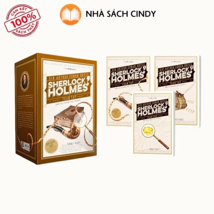Sách Sherlock Holmes Toàn Tập (3 Tập) - Hộp Đứng Bìa Mềm Tái Bản | Nhà Sách Cindy