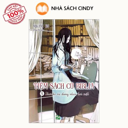 Sách Tiệm Sách Cũ Biblia Shioriko Và Dung Nhan Hai Mặt Tập 4 | Nhà Sách Cindy